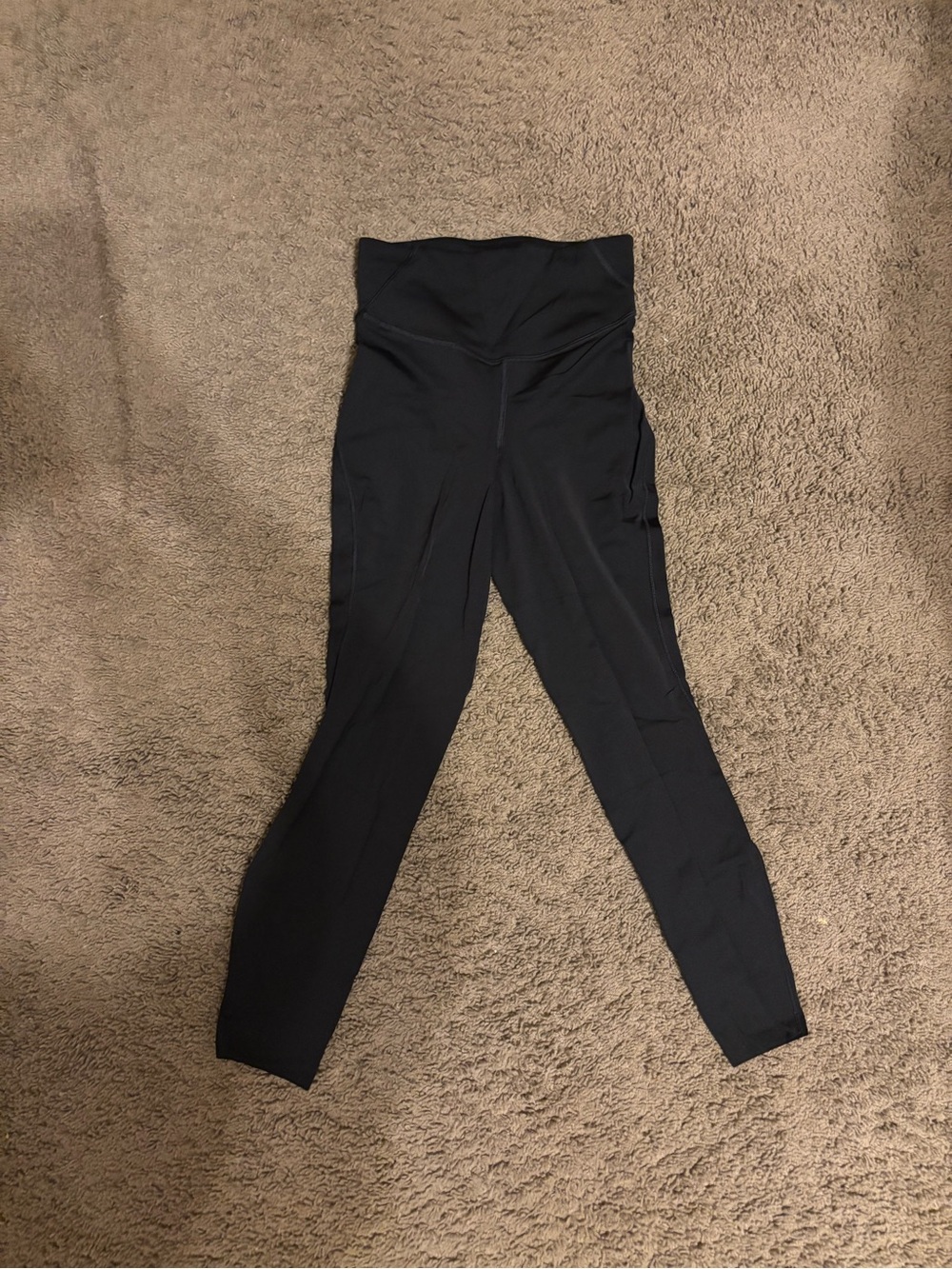 High-Waist Black Lululemon Fast and Free Leggings